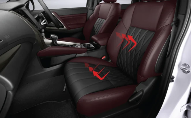 Interior pajero sport