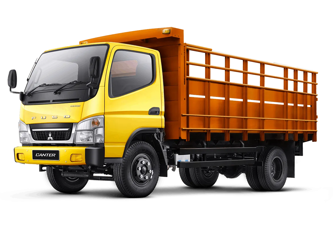 Truk Canter Bak Kayu
